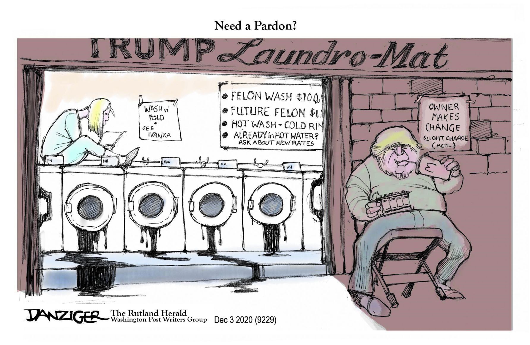 Jeff Danziger cartoon